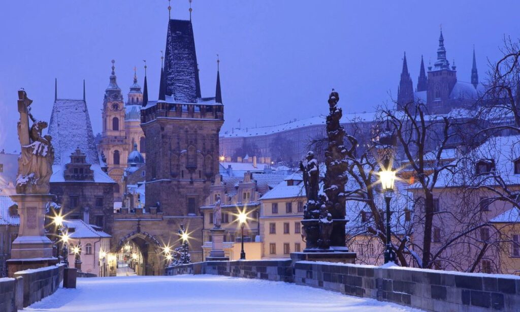 Prague, Czech Republic best places to visit in Europe in December