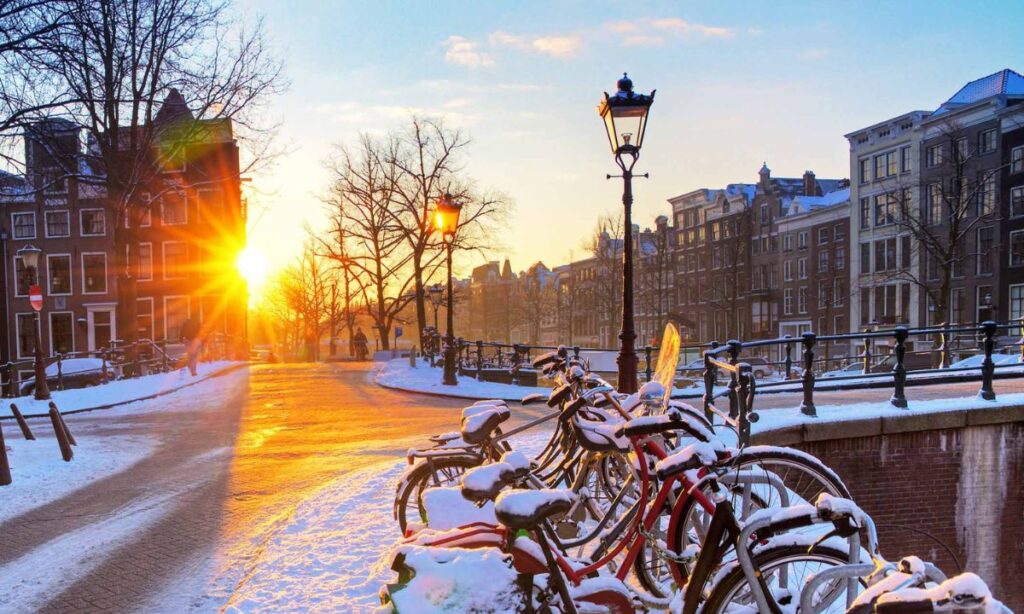 Amsterdam, Netherlands best places to visit in Europe in December