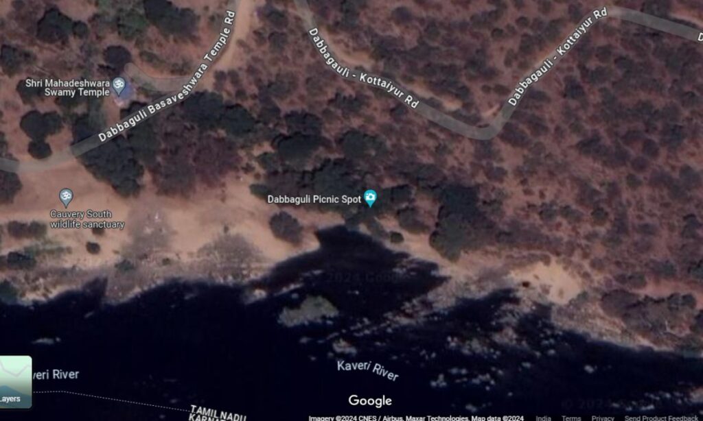 Location and Access Of Dabbaguli Picnic Spot
