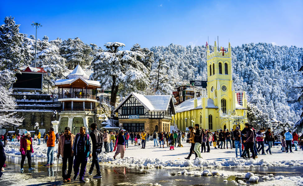 Shimla : Best Places to visit in October in India