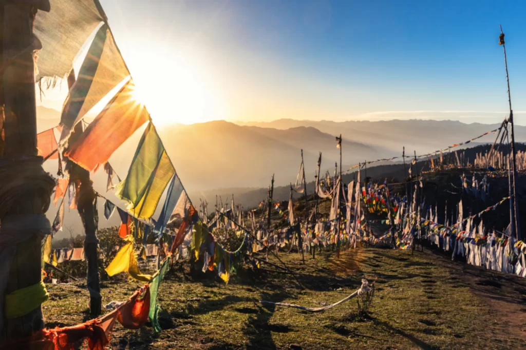 Chele La Pass most visited tourist places in bhutan